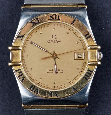 omega constellation men's vintage.